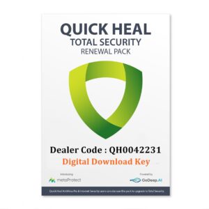 Quick Heal Total Security (Renewal) - 1 Year, 1 PC
